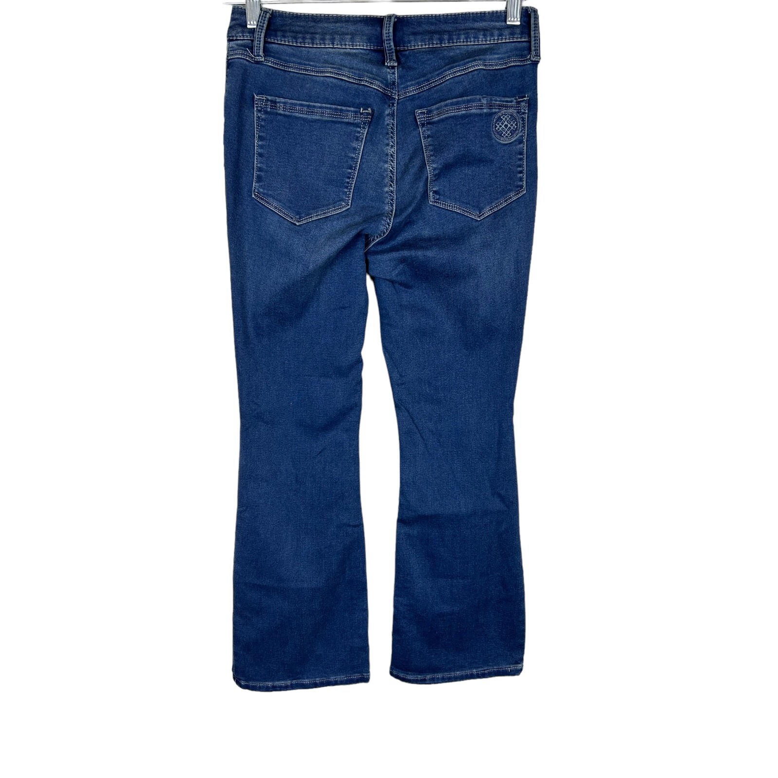 Laurie Felt Women’s Tall Pull-on Bootcut Knit Clean Jeans Dark Vintage ST Size