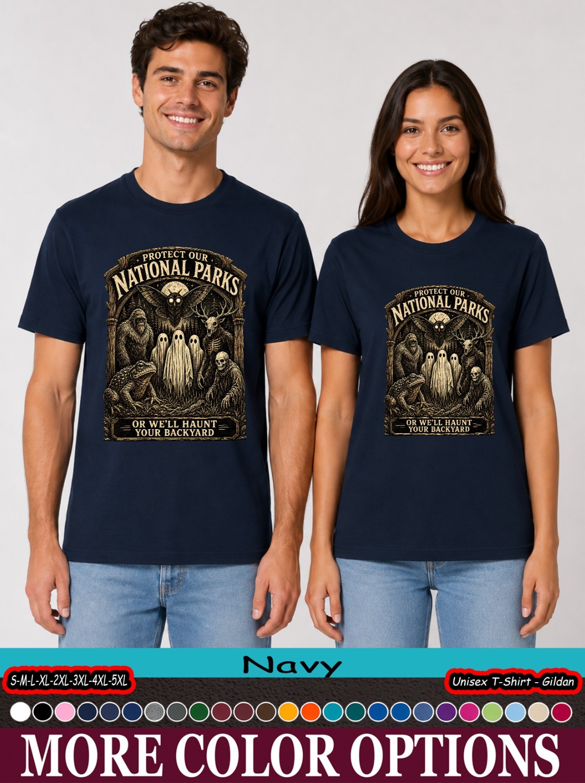 Protect Our National Parks Shirt, We’ll Haunt Your Backyard Tee