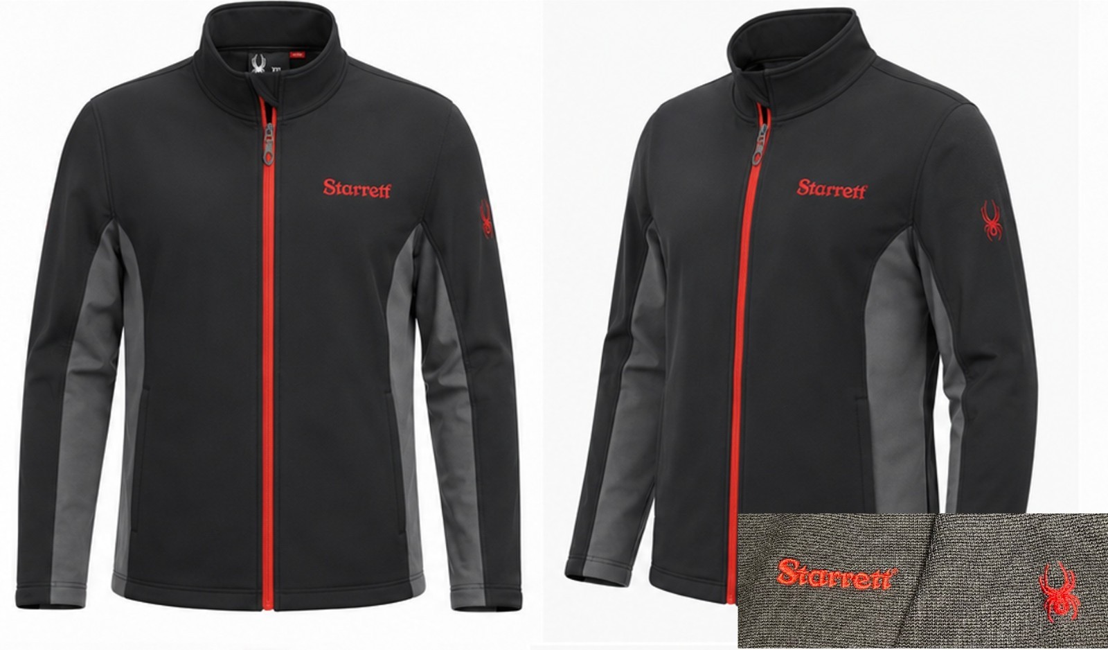 Spyder Jacket Womens XXL Constant Black Full Zip Up Fleece – Starrett tools