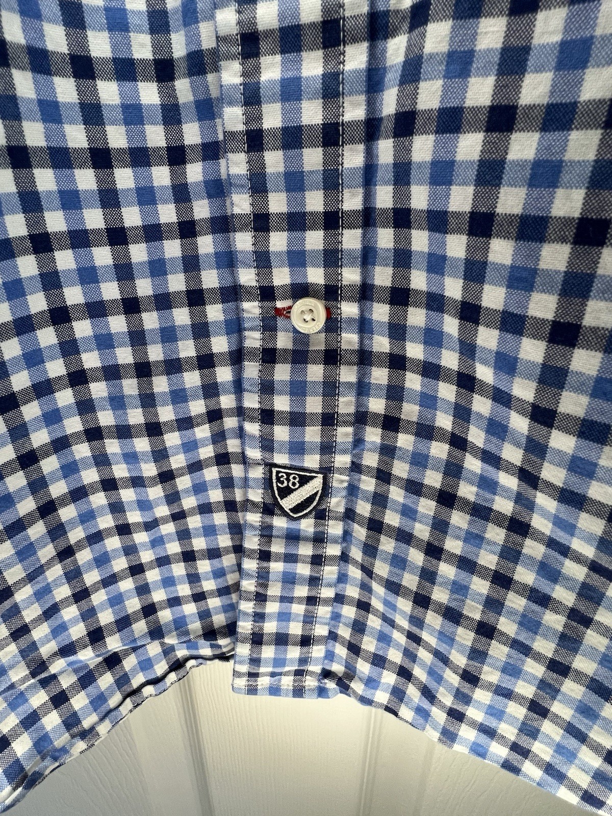 Cremieux Classics Men’s Long Sleeve Shirt XL Plaid Black And Blue Pattern