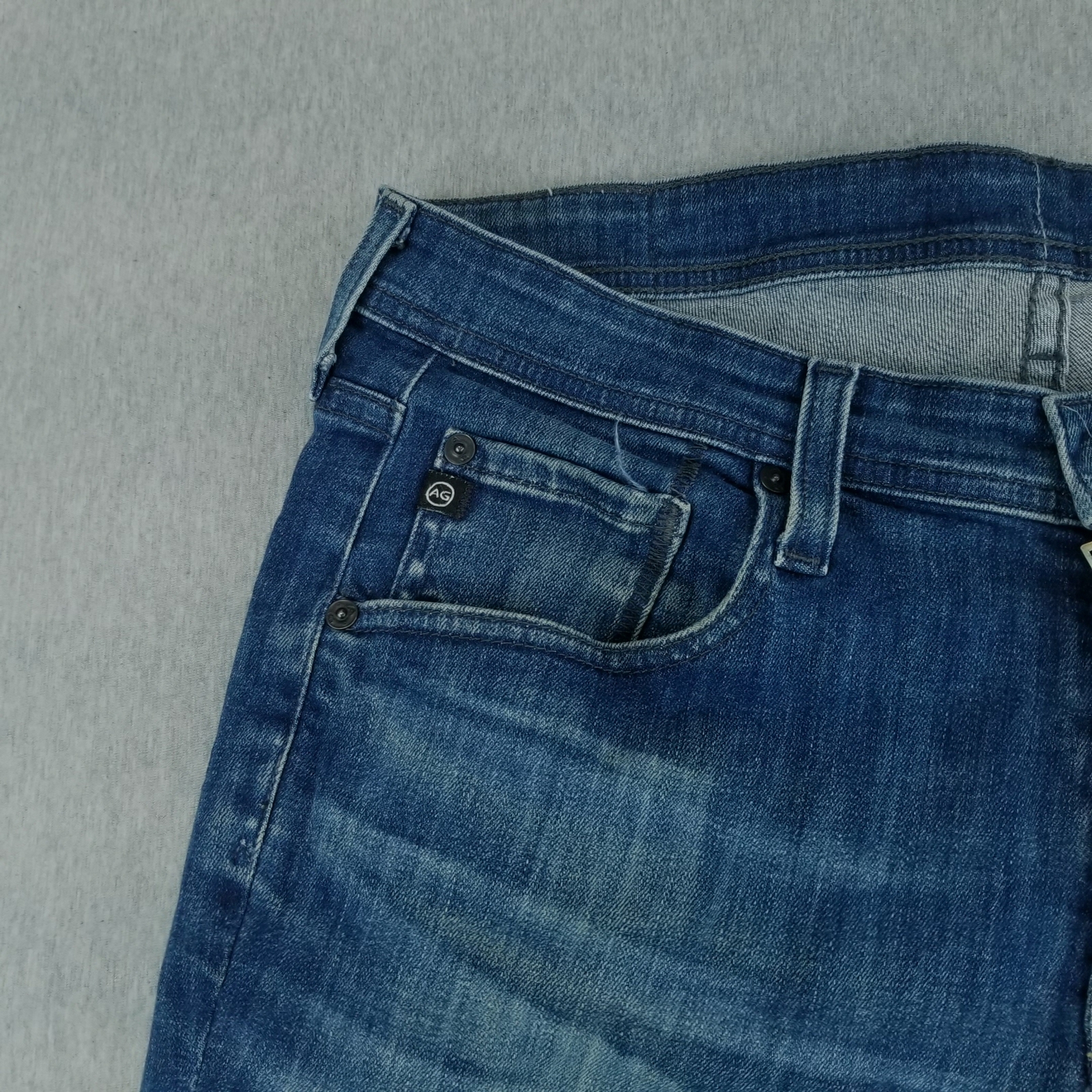 Adriano Goldschmeid Jeans Men’s Sz 32×34 VTG 98% Cotton Med Wash Normcore Nice
