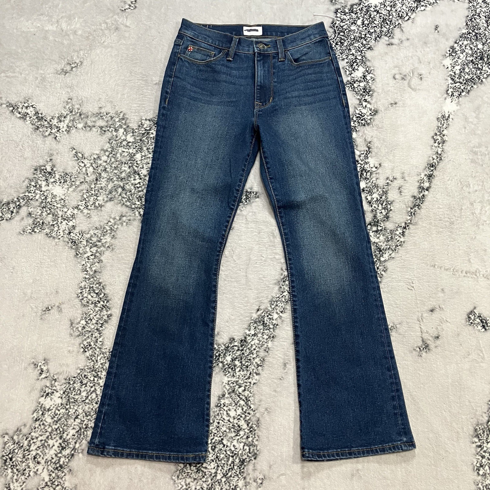 Hudson Blair High Rise Bootcut Jeans Womens Sz 25 Blue Stretch Denim NWOT