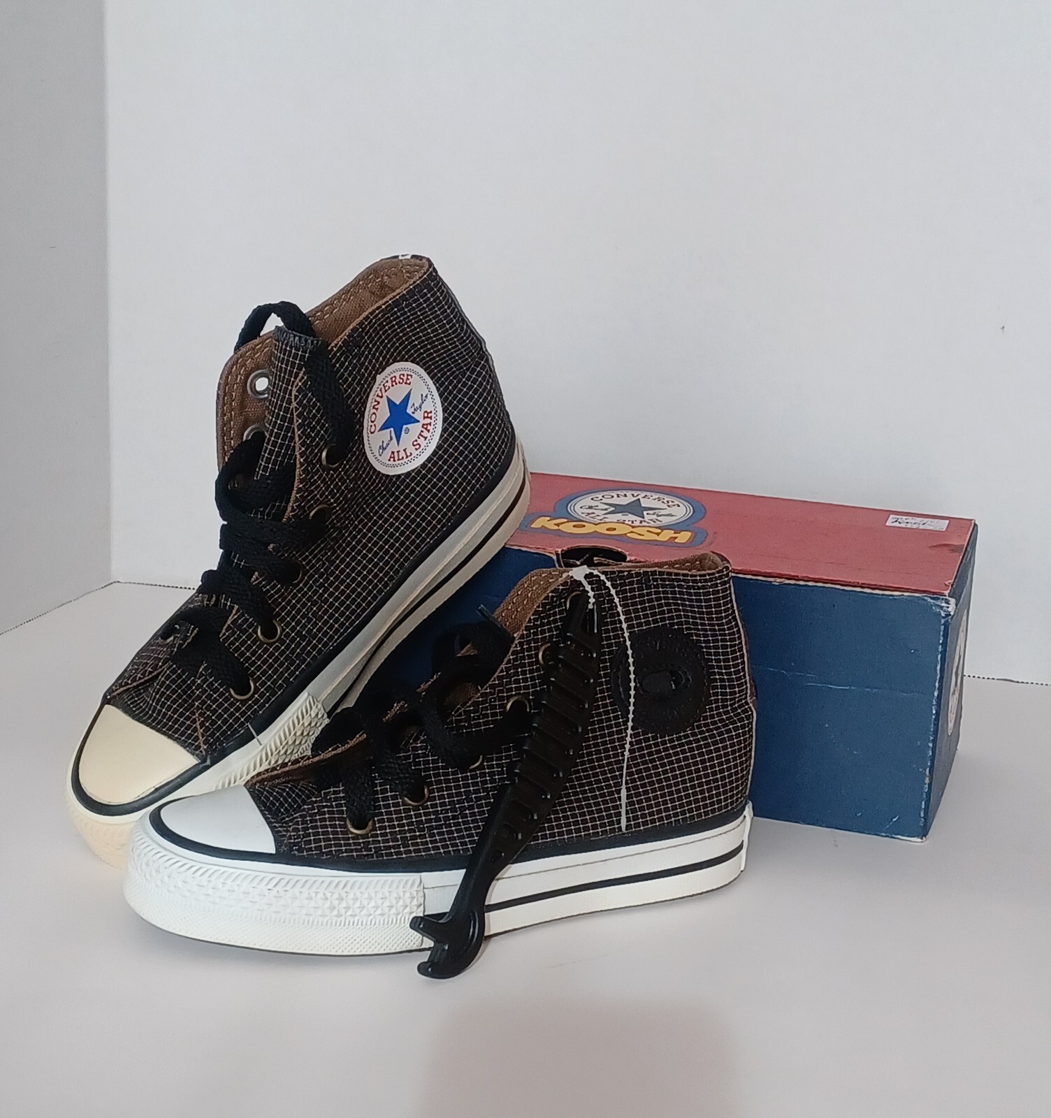 Vintage Made In USA Converse All Star High Chuck Taylor KOOSH Kids 12 1/2