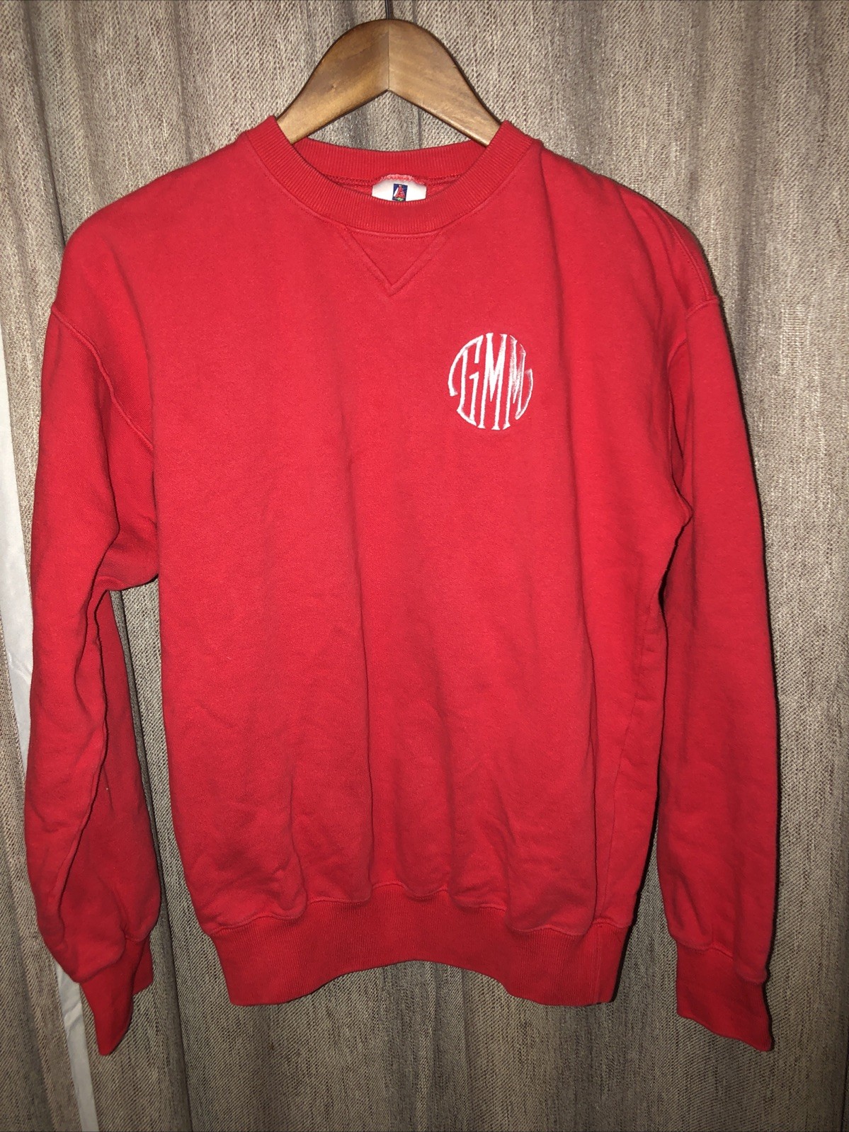 VTG Norsport Red Sweatshirt 90s Cotton M