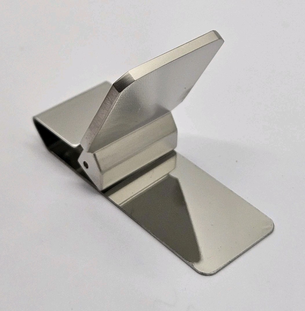 Money Clip Square Stainless Steel Men’s Wallet Card Cash Holder MCQ