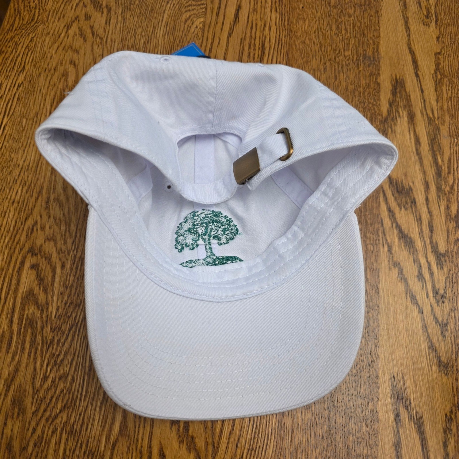 Gelante White Twelve Oaks Tree Embroidered Cotton Adjustable Baseball Dad Hat