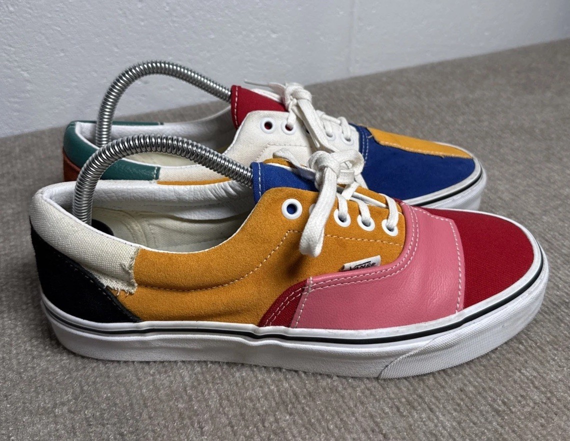 Vans Era In a Spring-Ready Patchwork / Era ‘Patchwork size Men 8/ Women 9.5
