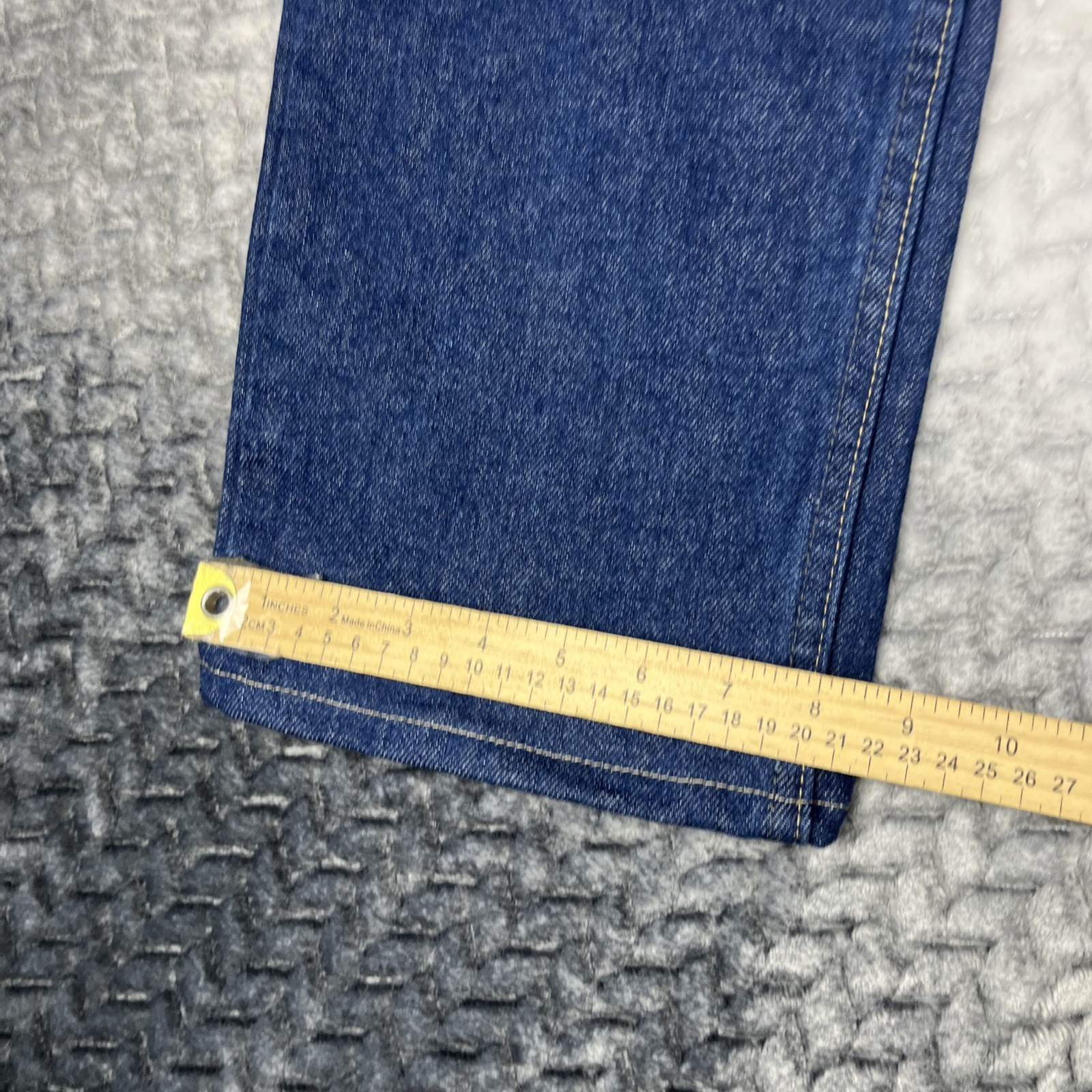 NWT Bulwark FR Flame Resistant Jeans Mens Size 34×34 Blue Straight (Tag 34x37U)