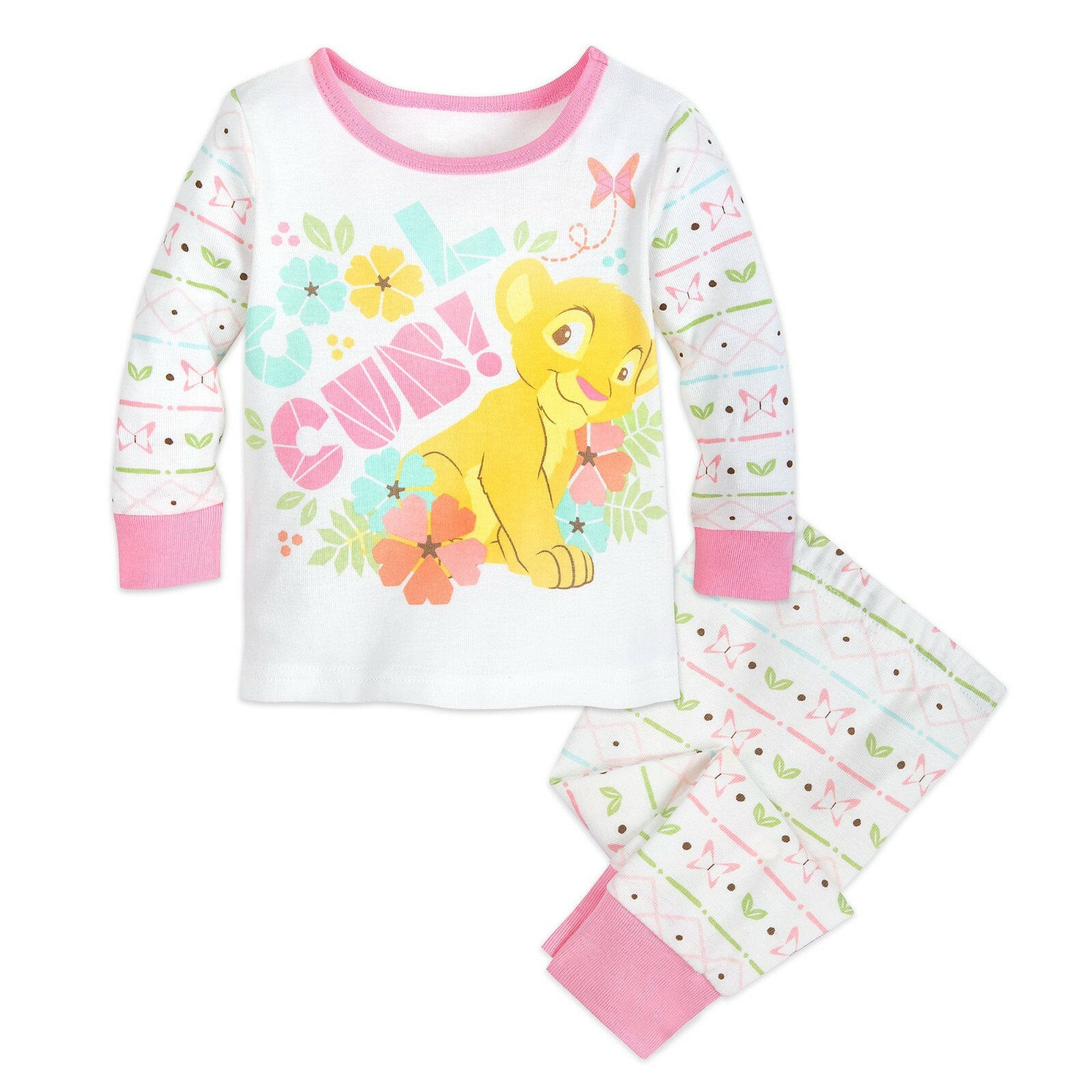 Disney Authentic The Lion King Nala PJ PALS Pajamas Baby 0 3 6 9 12 18 Months