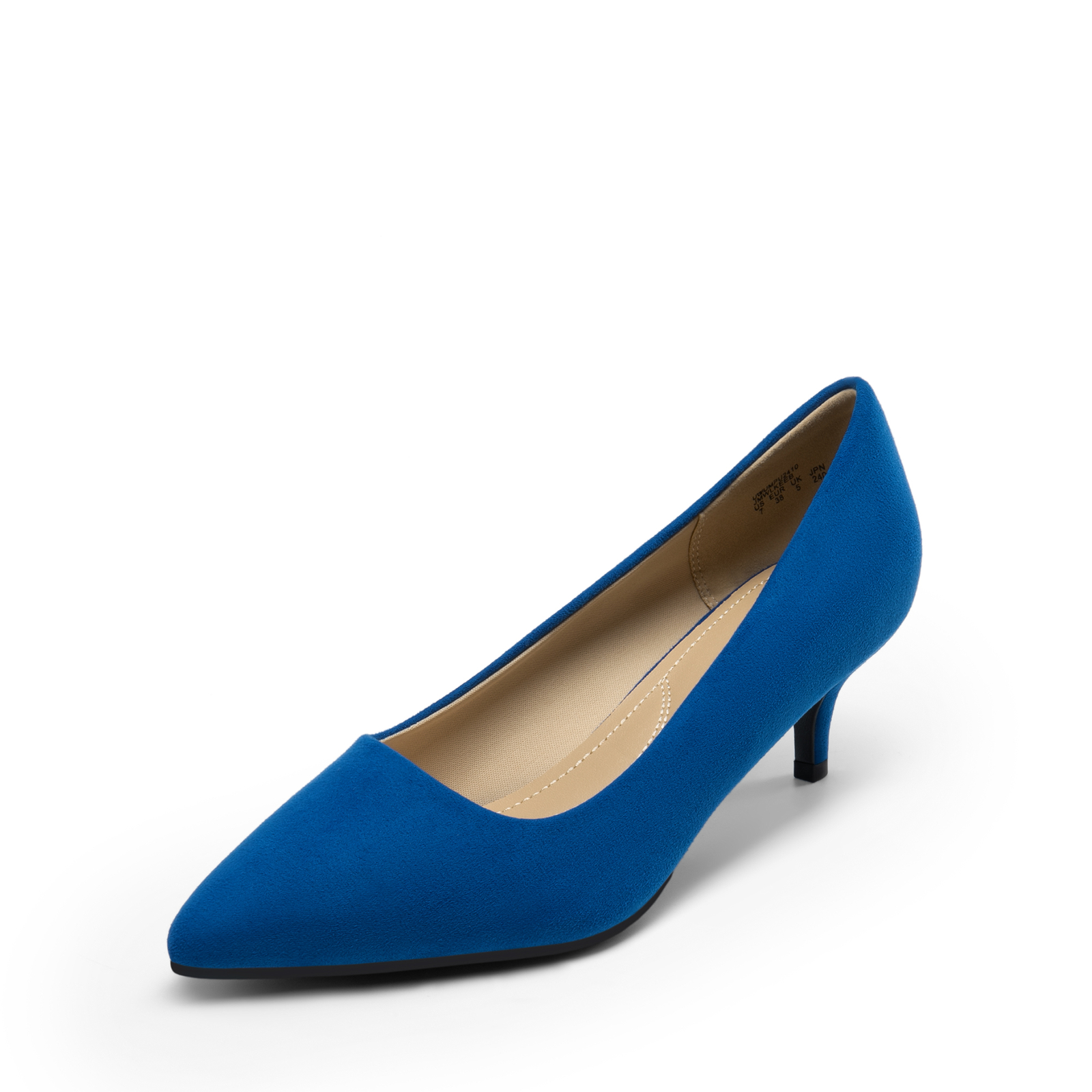 Women’s Pumps 2″ Kitten Heel Pointed Toe Office Lady Low Heel Dress Shoes