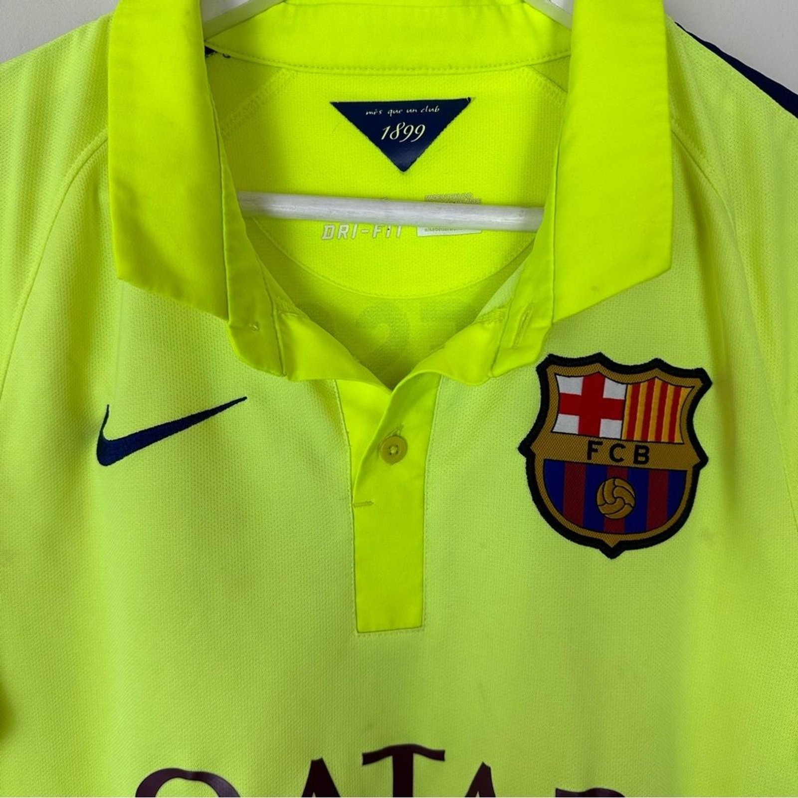 Nike Barcelona 2014/2015 Third Kit Jersey Messi Barca