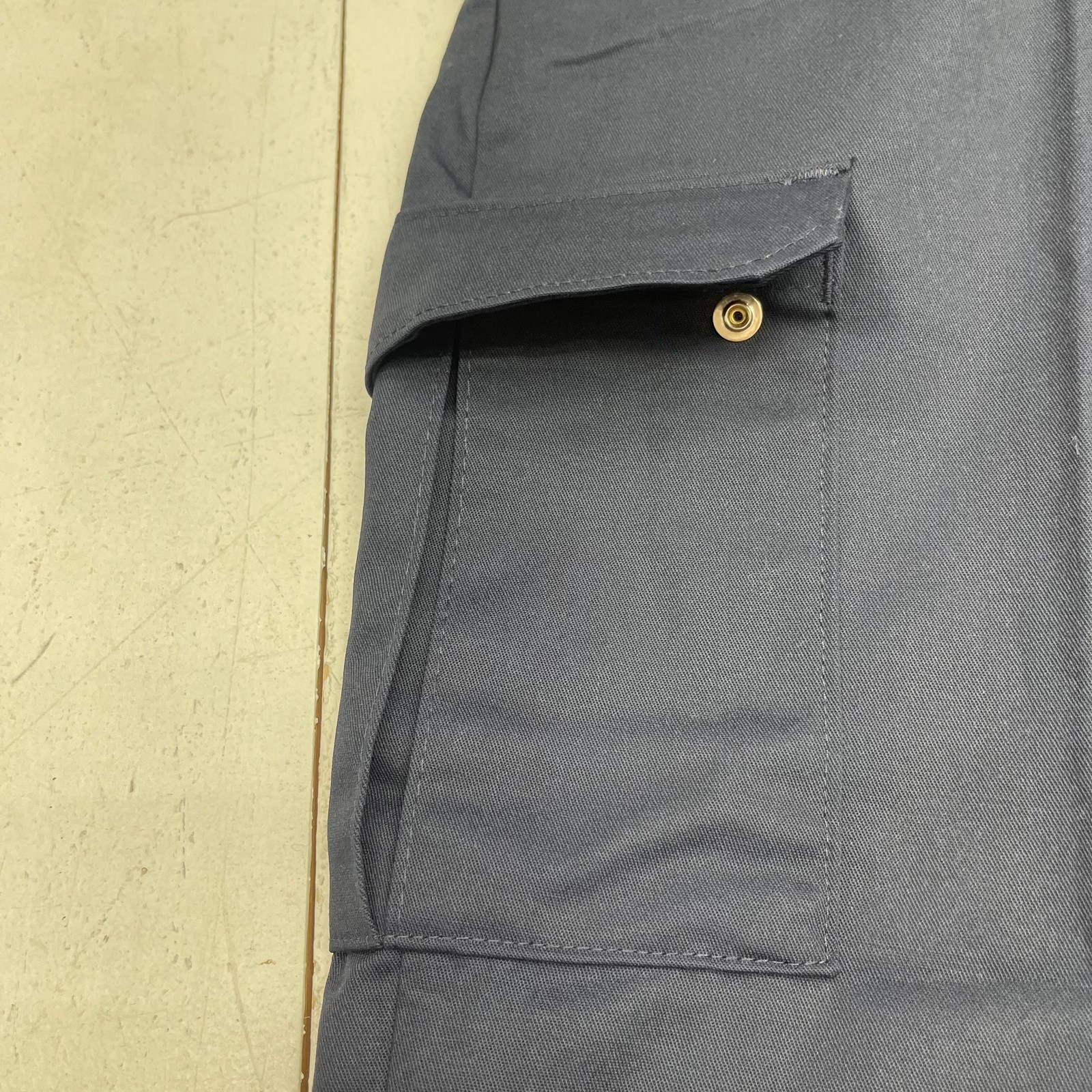 Red Kap Pants Mens 28×32 Navy Industrial Cargo Workwear Pocket Twill PT88NV9