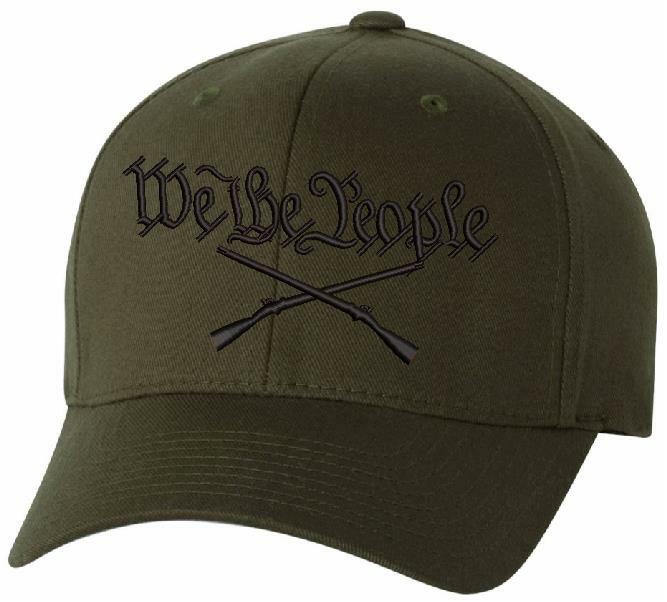 We The People Flex Fit Embroidered Low Profile Hat – Various Colors and Sizes