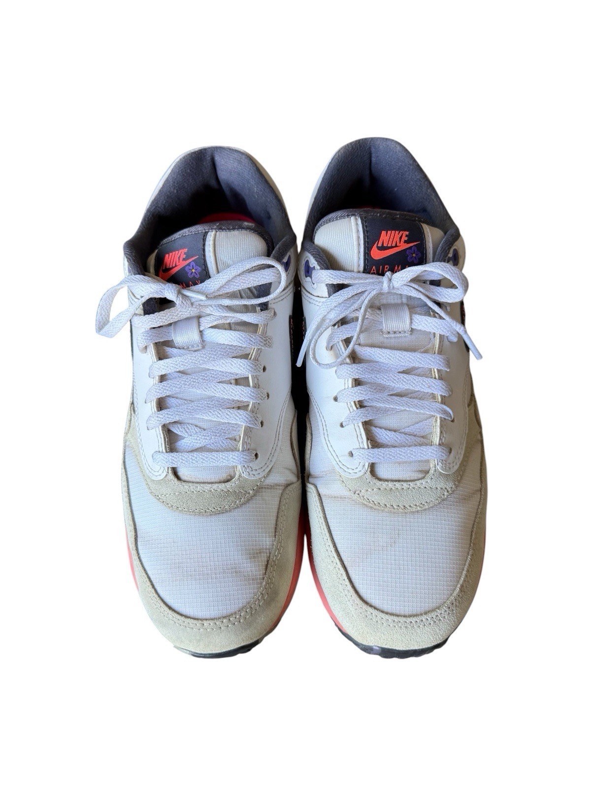 NIke Air Max 1 86 OG Golf Big Bubble Flower City Mens Size 9.5 White DX8437 106