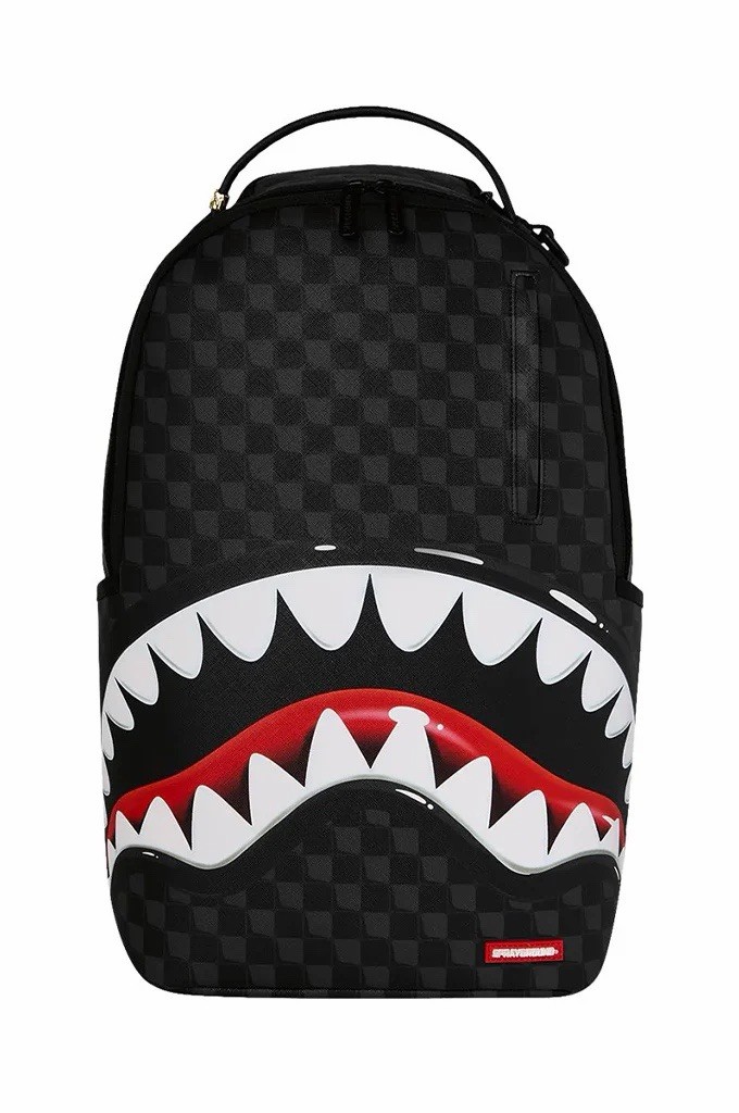SPRAYGROUND LIMITED EDITION BACKPACK SIP BALLOON BLACK GREY SHARK RED DLXSV NEW