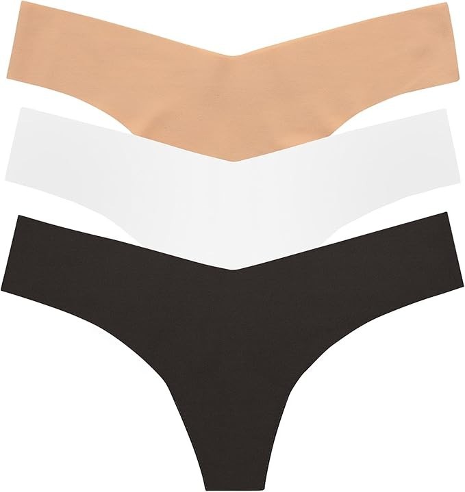 Commando Classic Solid Thong Pany 3-Pack Vary in Size and Color MSRP $70 New