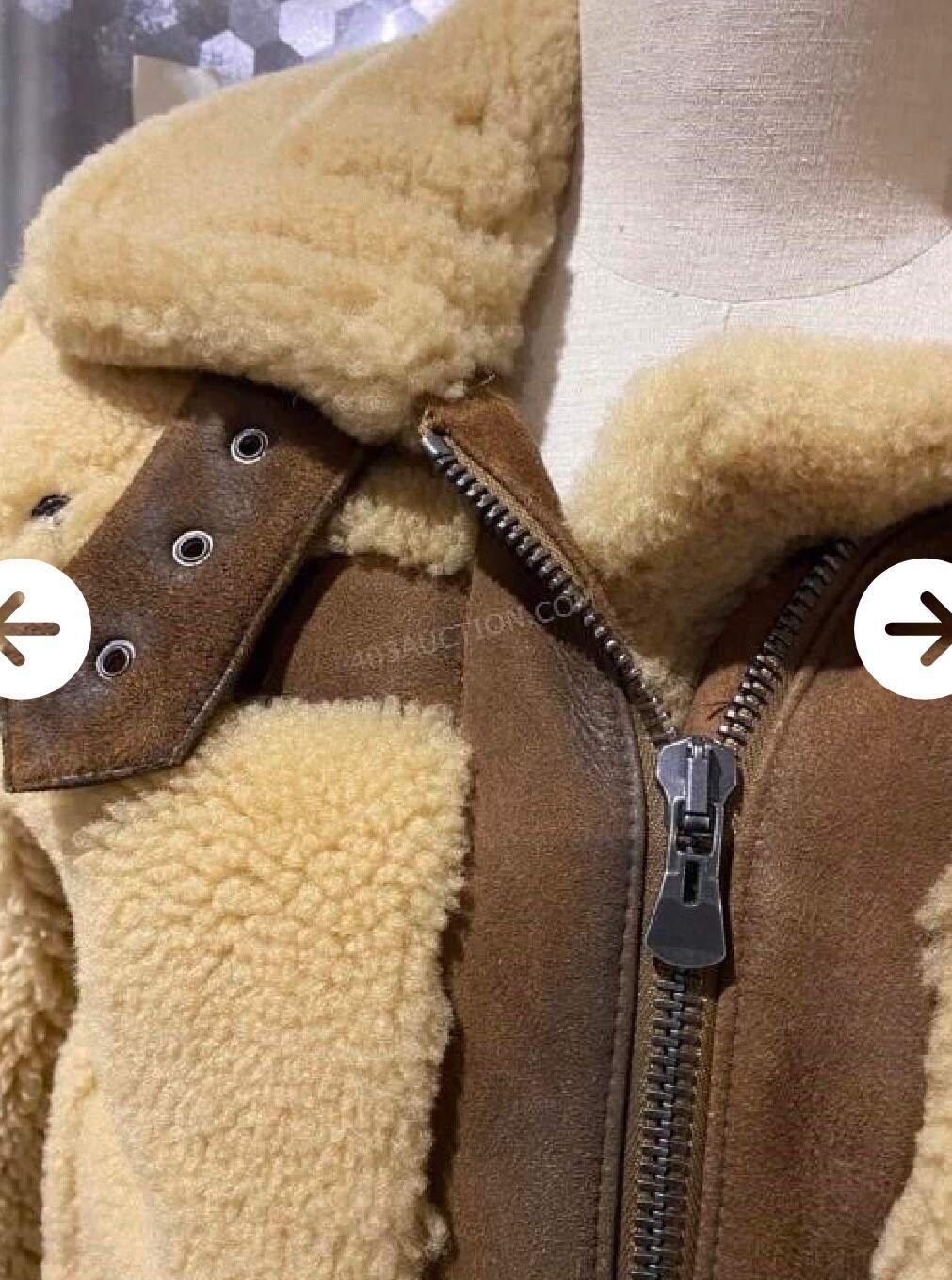Sherpa Jacket Worn By KRYSTEN RITTER in ORPHAN BLACK ECHOS..