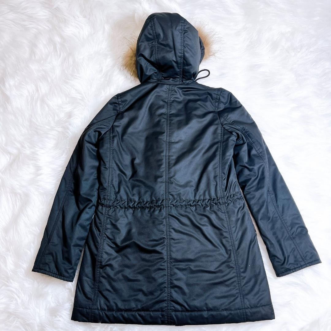 Burberry Blue Label 2way Emblem Mid Weight Down Coat Nova Check