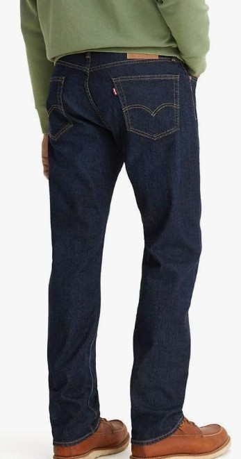 Levi’s 505 Mens Regular Fit Jean Nail Loop Knot-Dark Indigo, 30 x 32 NEW SEALED!
