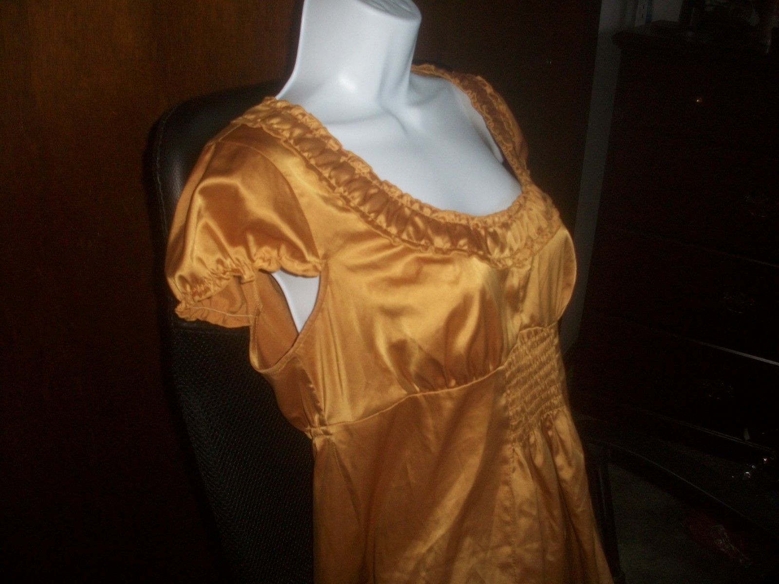 womens boho autumn fall peplum top.camisole smock size small