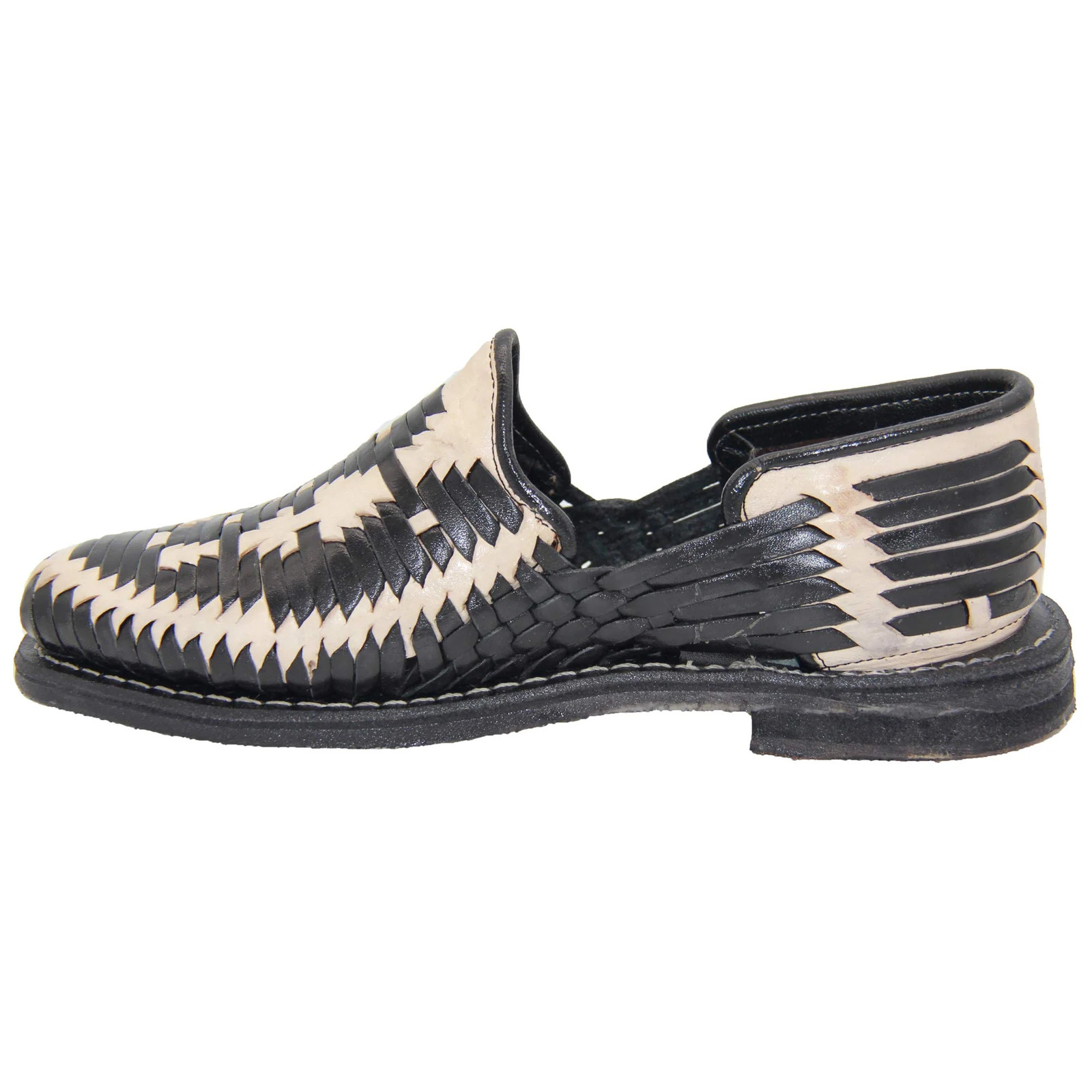 Men’s Leather Authentic Mexican Huarache Sandal Closed Toe