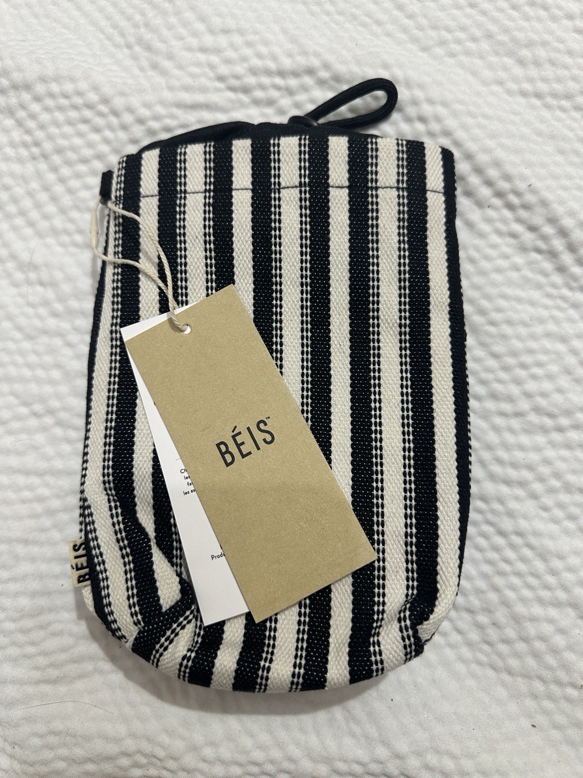 Beis Striped Water Bottle /All Purpose Bag,New