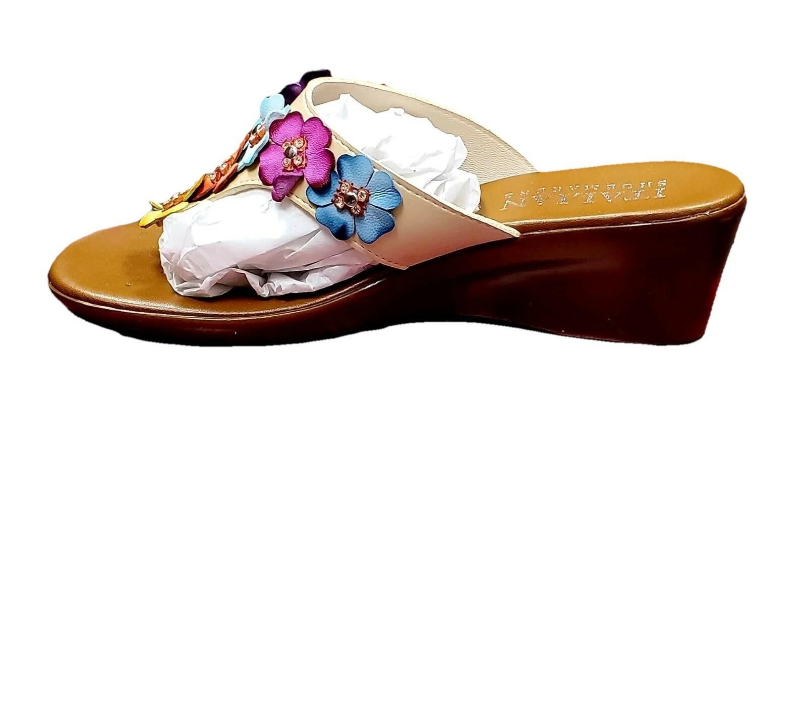Italian Shoemakers Zane Sandals – Multi-Color, Size 8 – New!