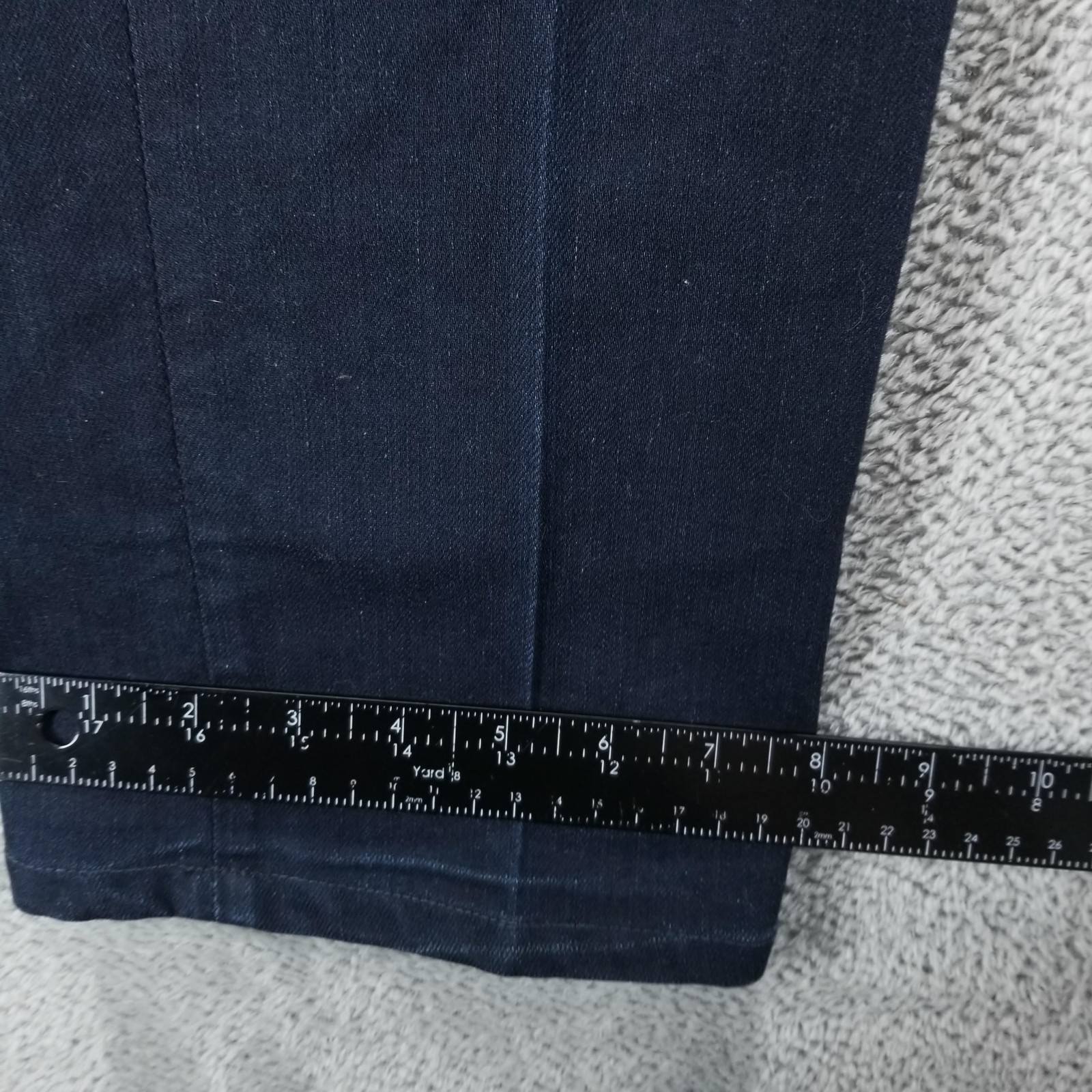 7 For All Mankind Jeans Mens 30×30 Blue Standard Regular Straight Button Fly