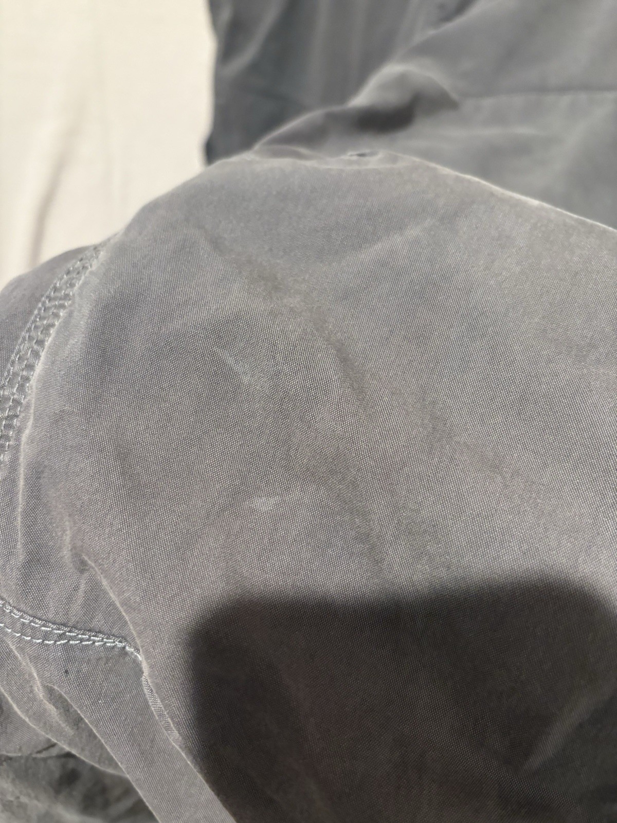 Kuhl Konfidant Air Pants Mens 34×32 Gray Distressed Outdoors Hiking 5098