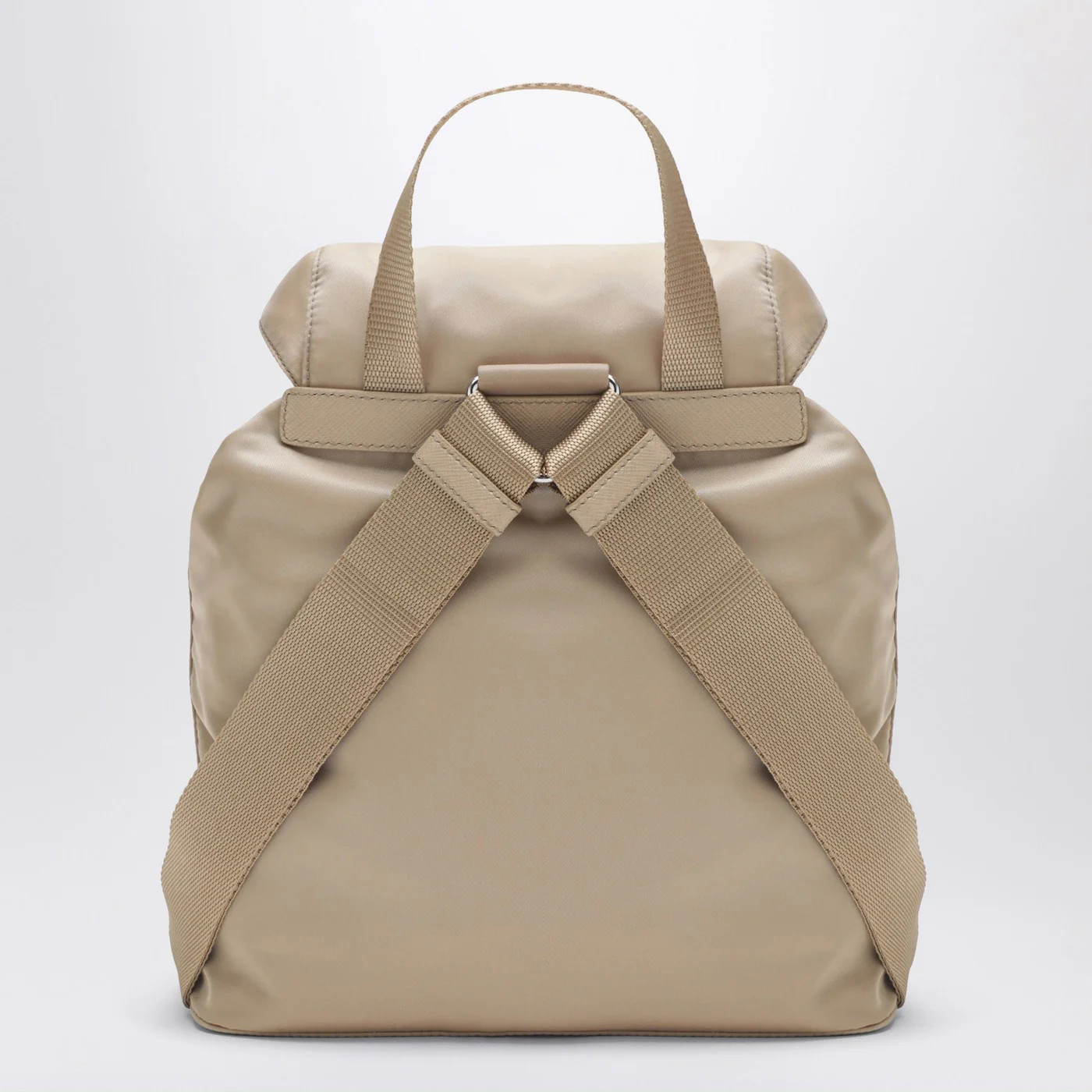 Prada Small Re-Edition 1978 Backpack Beige