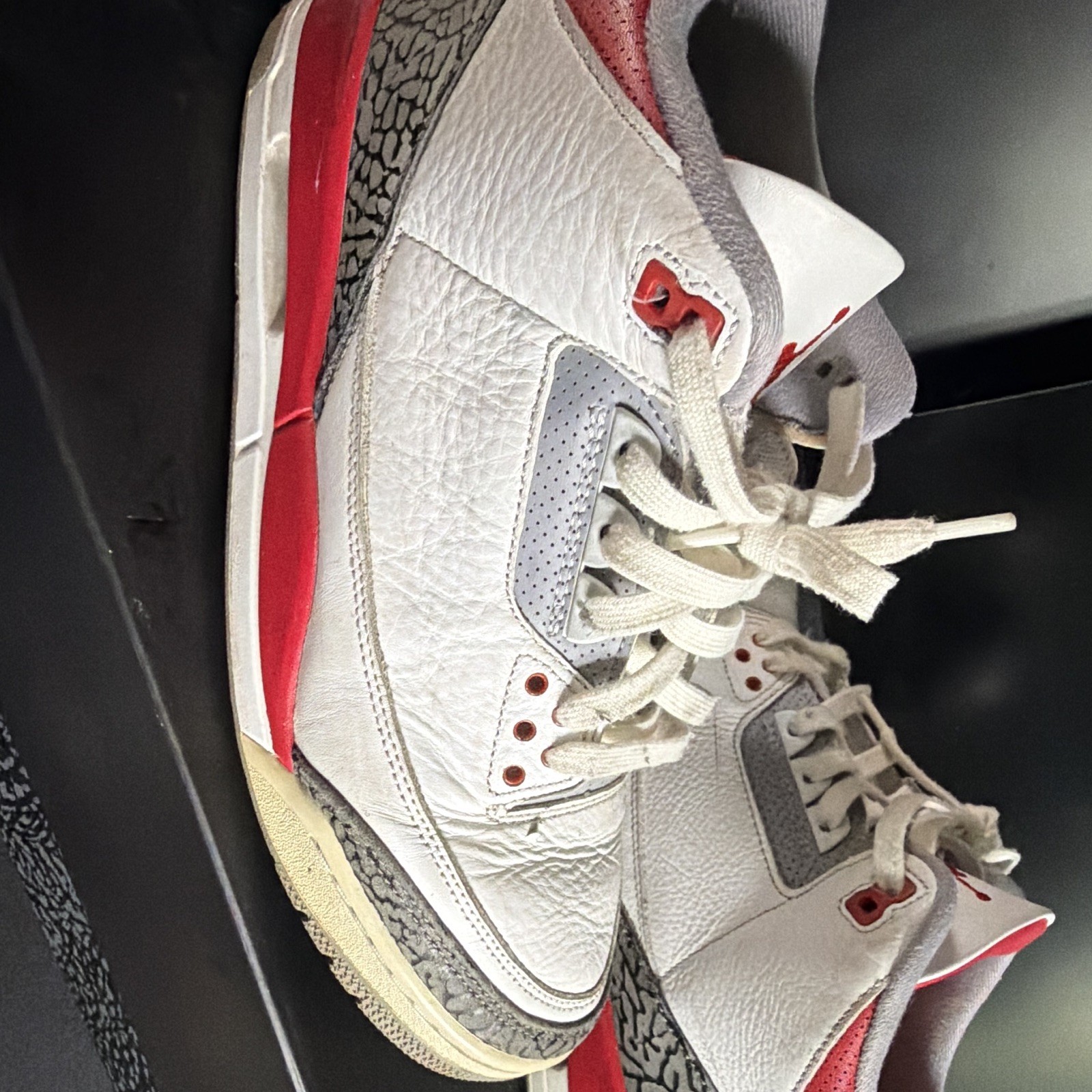 Jordan Air Jordan 3 Retro Fire Red With original box and packaging