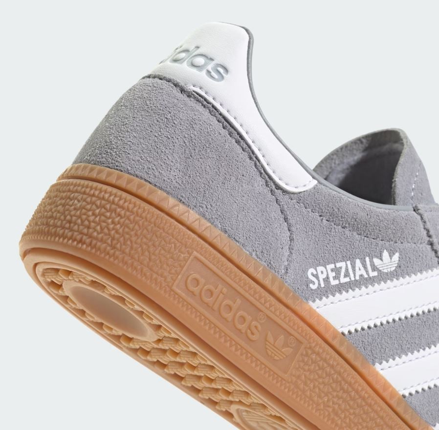 NEW adidas Handball Spezial Halo Silver Cloud White (GS) JH8665 Size 6.5Y NO BOX