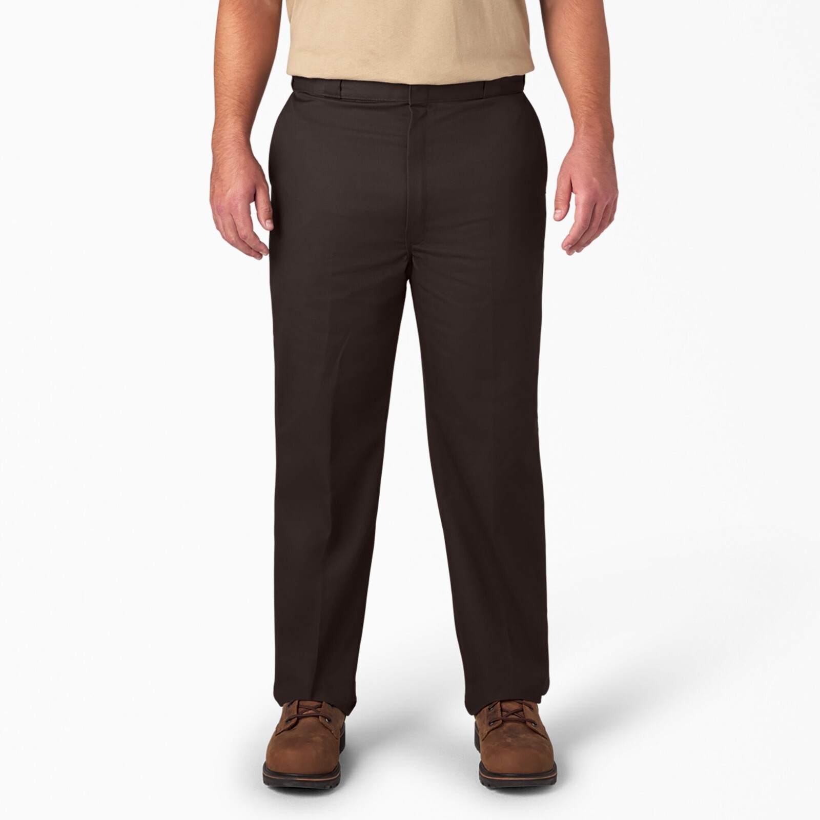 Original 874 Dickies Work Pants 874 Brown Pants 44×34 Straight Leg