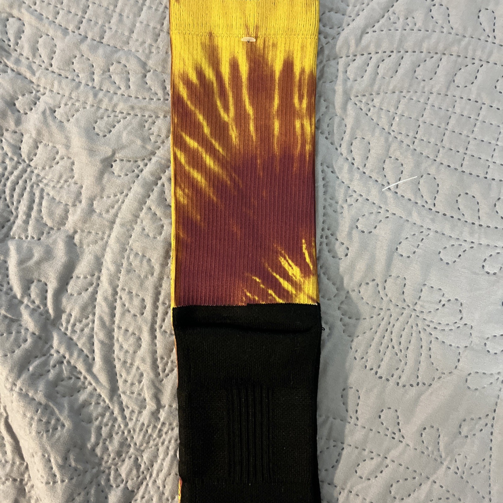 Official Strideline Arizona State Sun Devils Paint Socks Crew Size L XL 9-13.