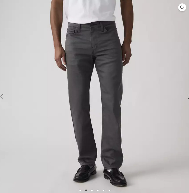Levi’s 511™ Slim Men’s Jeans – Grey NEW