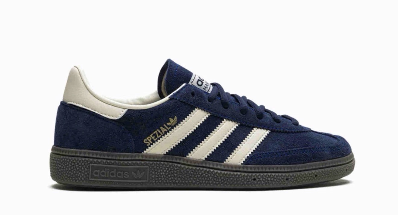 Adidas HandBall Spezial Men’s Sizes 9.5-10.5 Casual Shoe Blue White Gum Trainer