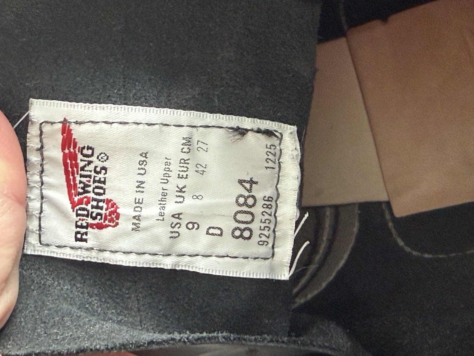 Red Wing Iron Ranger Black 9D