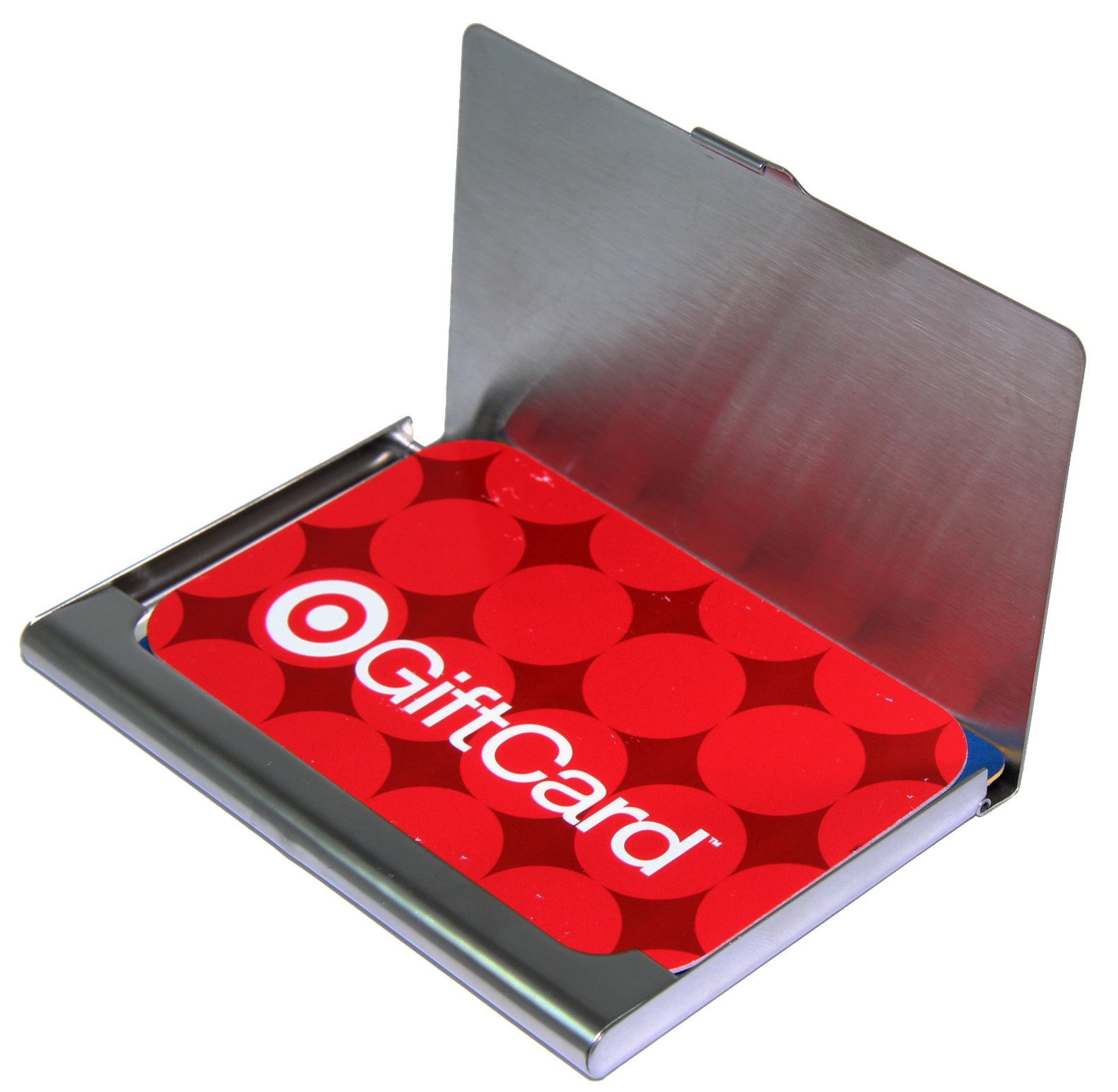 Stainless Steel RFID Blocking Credit Card Holder for Men & Women Wallet Case