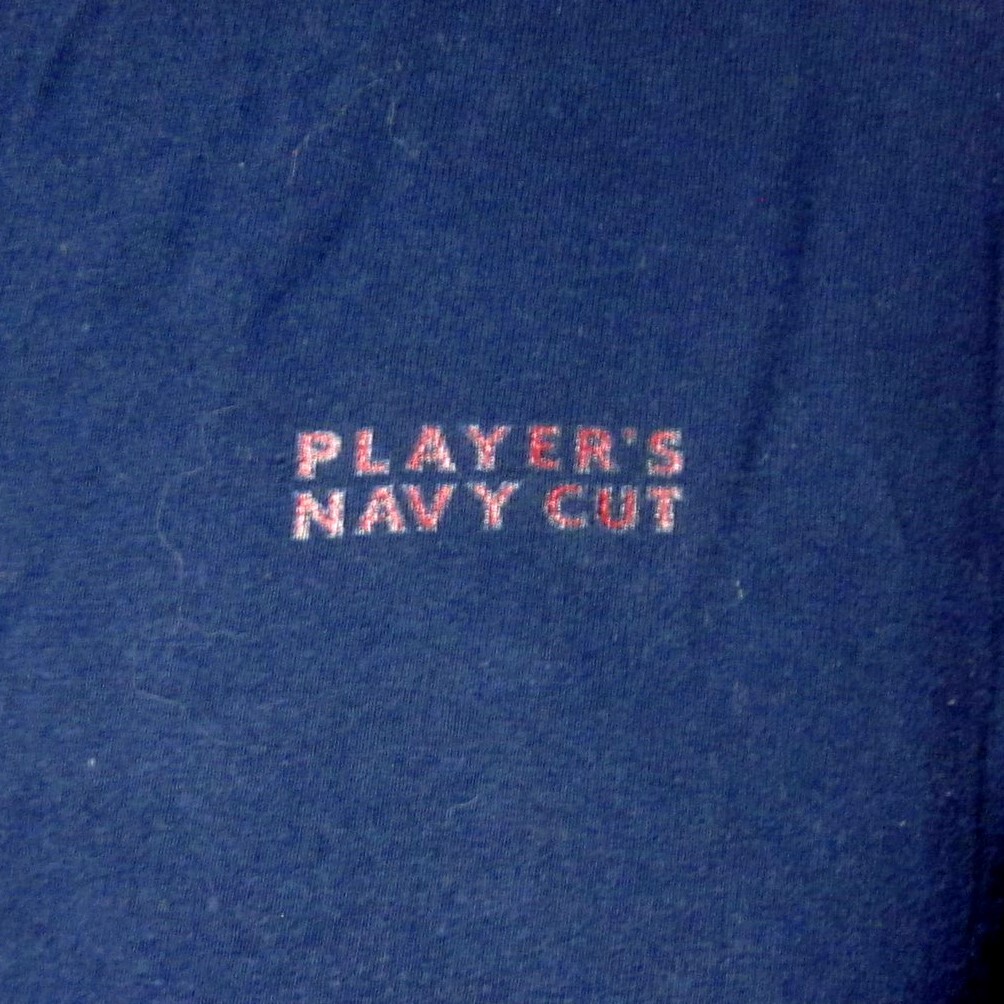 PLAYER’S NAVY CUT Tobacco XL defunct cigarettes UK sailor tee T shirt Imperial