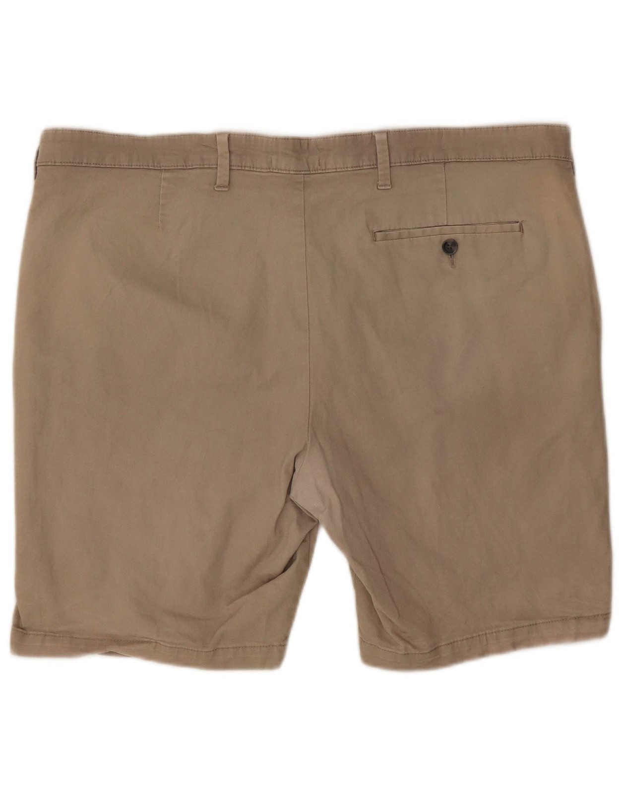 Marks & Spencer Mens Regular Chino Shorts W34 Large Beige ED48