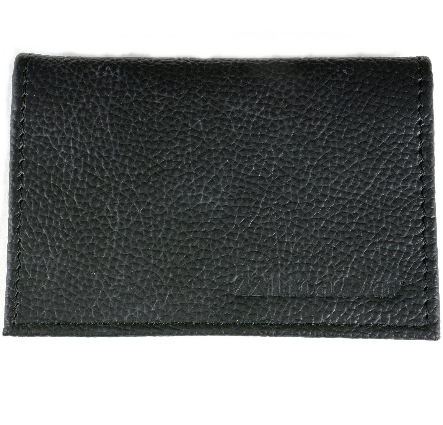 Leather Wallet Expandable Card Case Front Pocket Thin Slim ID Window Credit Card