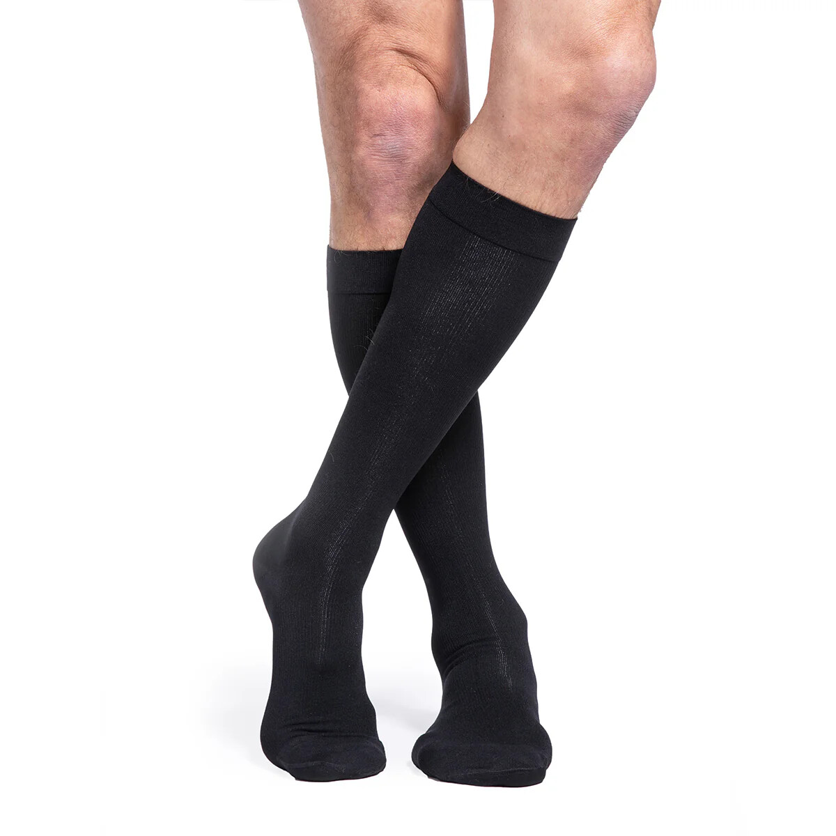 Sigvaris Essential Cotton 233c Men’s CT 30-40 Compression Knee Socks Size Color