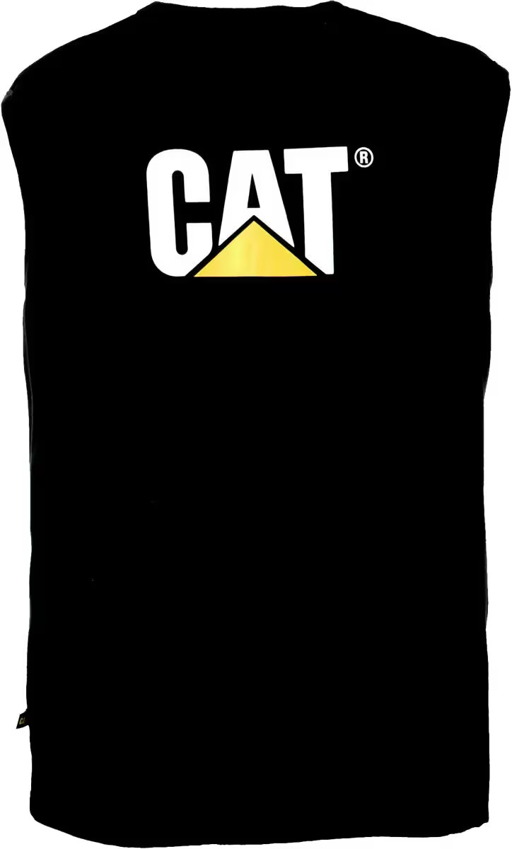 Caterpillar Men Trademark Sleeveless Pocket Tee T Shirt