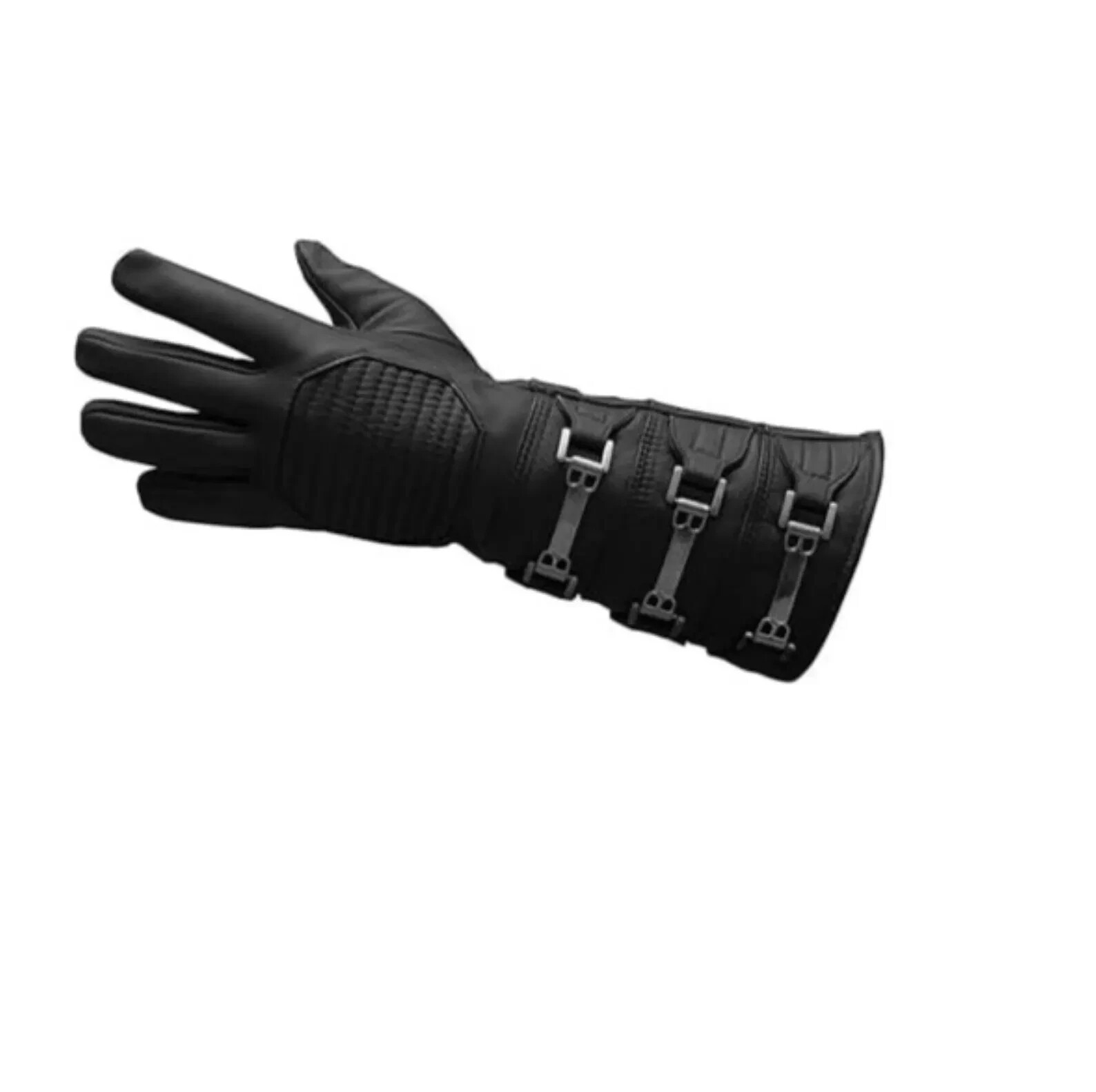 NWT URBAN BUCK Leather Cosplay Mens Gauntlet Gloves Sheepskin XL $150