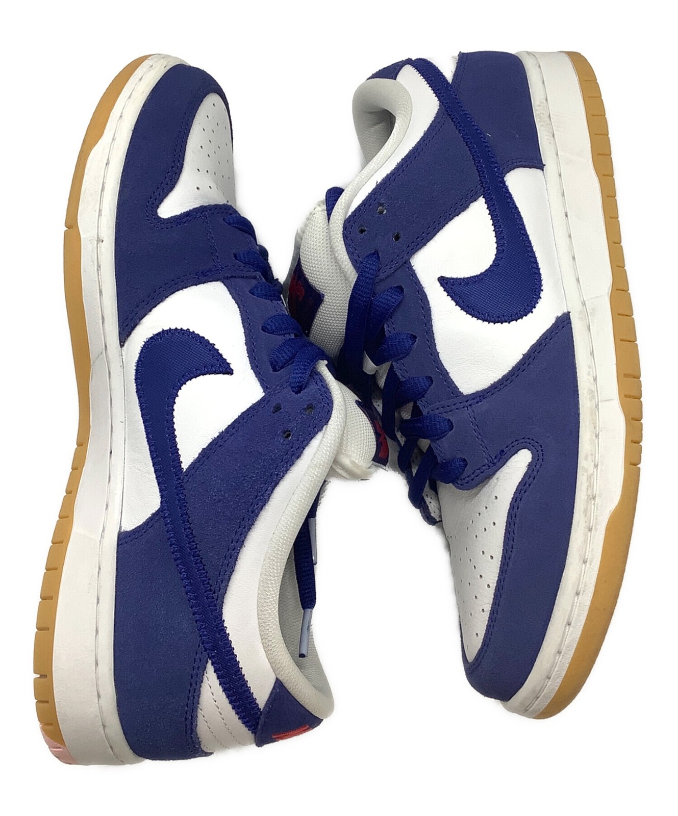 Nike Skateboarding Dunk Low Premium Los Angeles Dodgers Sneakers BFp26