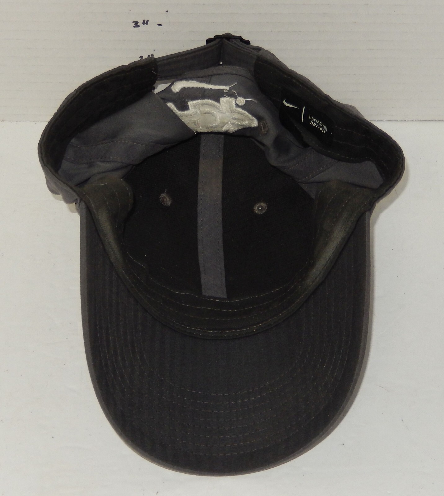 Nike Legacy 91 Dri-Fit Hat Cap Gray White ADP