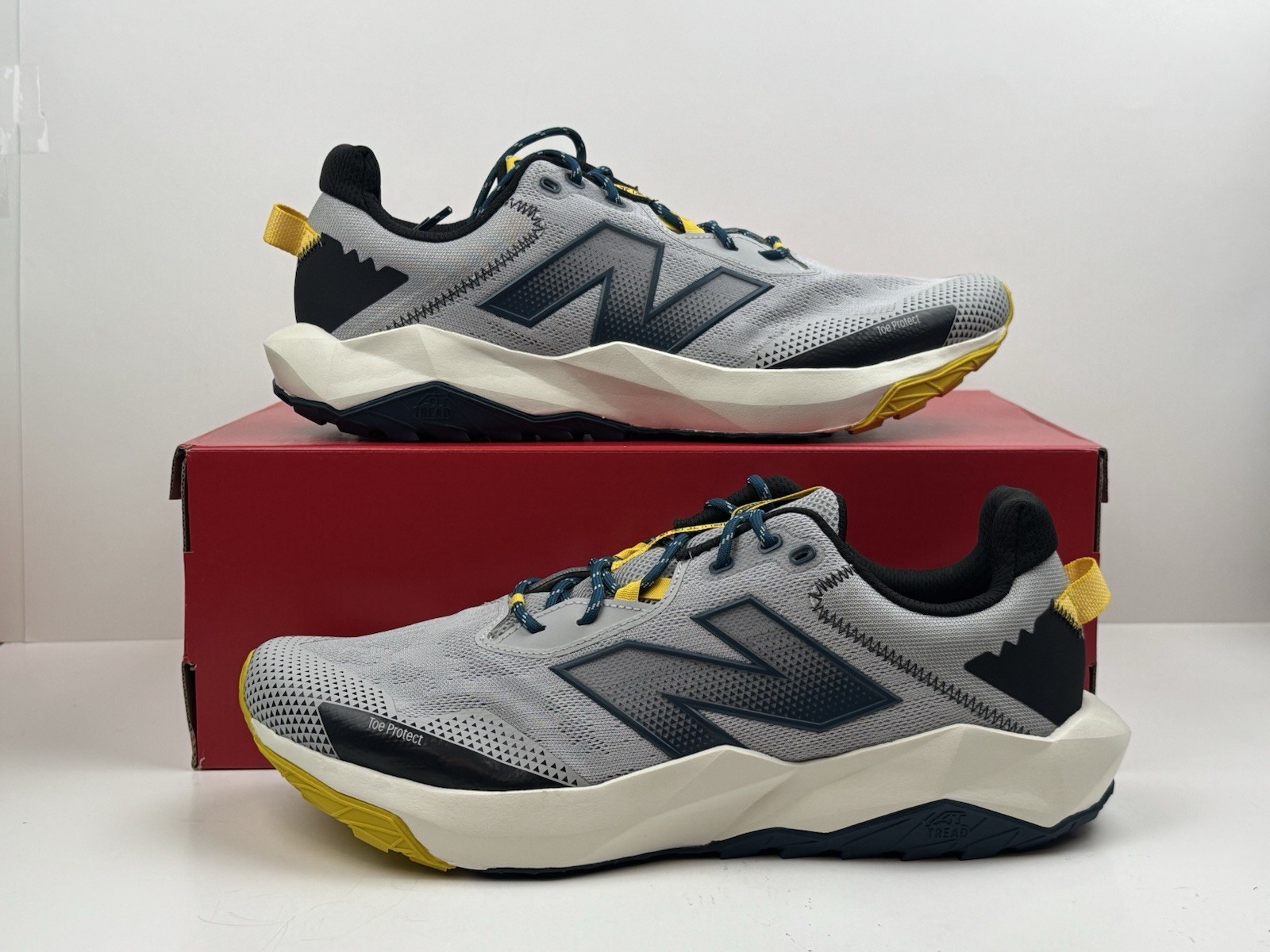 New Balance DynaSoft Nitrel v6 Trail Running Shoes Men’s 14 Grey/Green MTNTRLY6