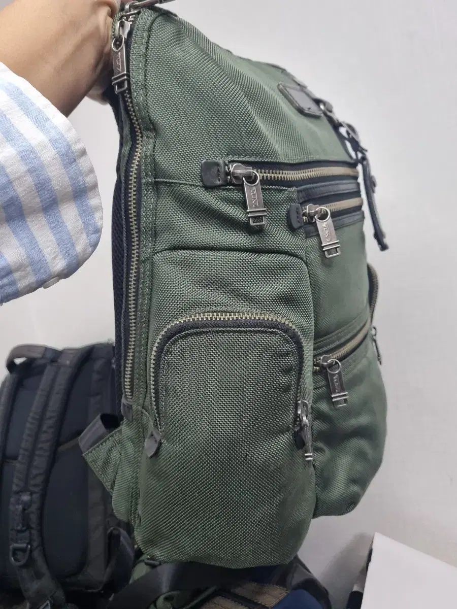TUMI Knox Khaki Backpack 22681SPH