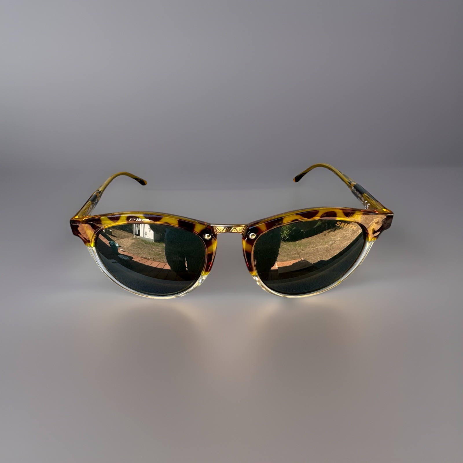 Retro Smith Optics Questa Sunglasses Amber Tortoise Polarized Cat 3 50-19-140