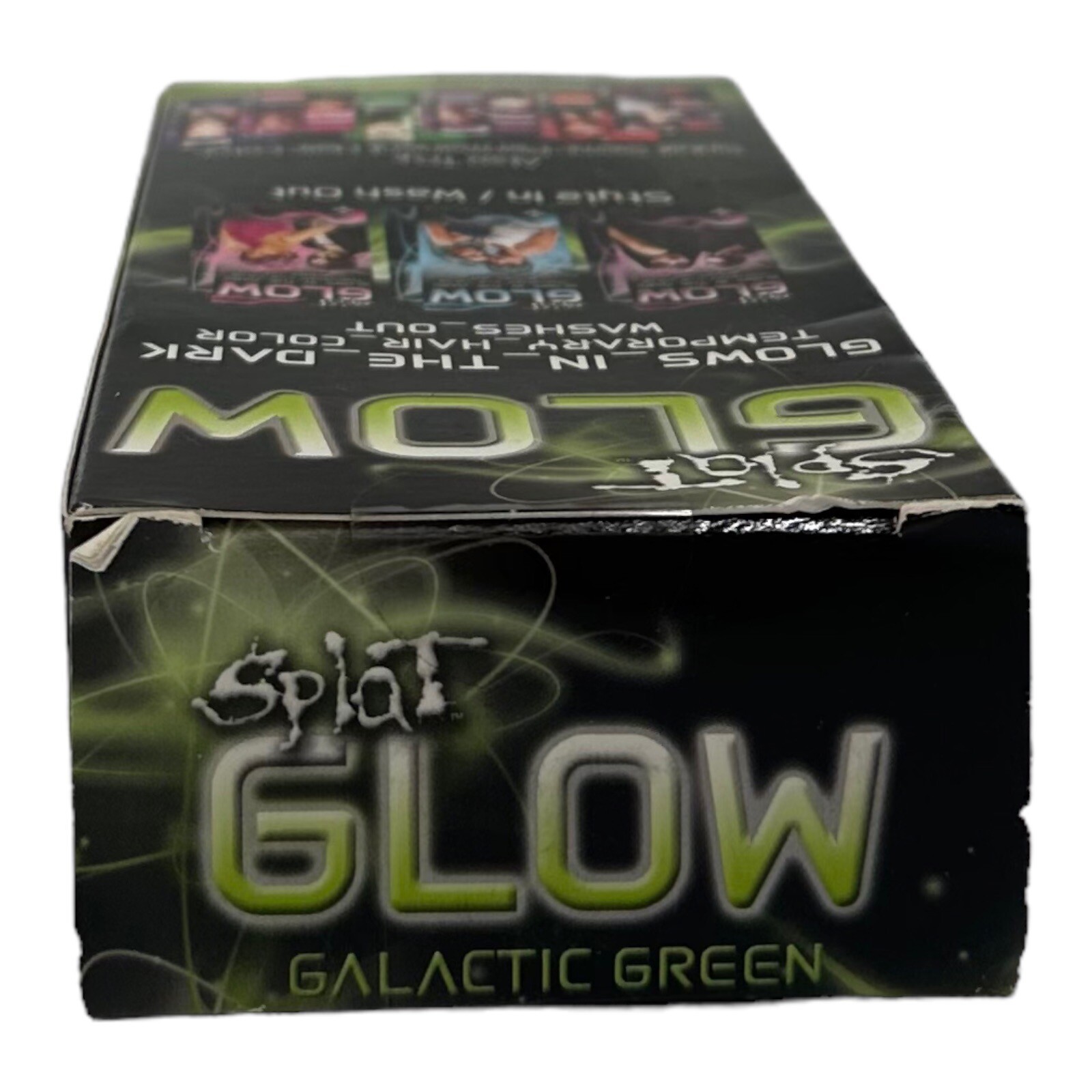 Splat Glow In The Dark Galactic Green Use On Hair & Body Temporary Wash Out